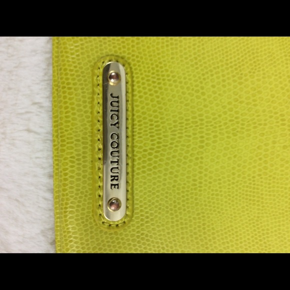Juicy Couture Gold/Yellow Leather Wristlet - Picture 7 of 7